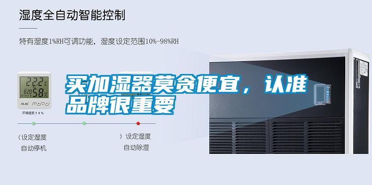 買加濕器莫貪便宜，認準品牌很重要