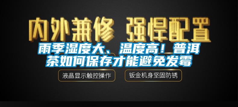 雨季濕度大、溫度高！普洱茶如何保存才能避免發(fā)霉